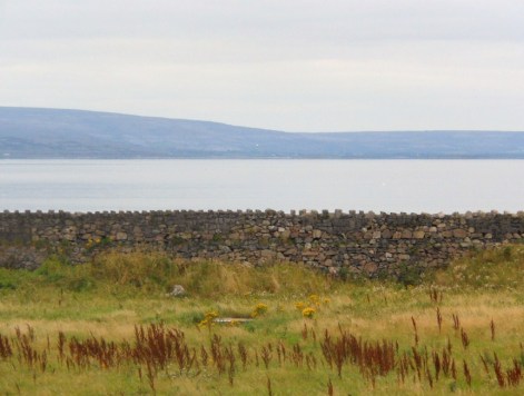 Galway Bay sea wall